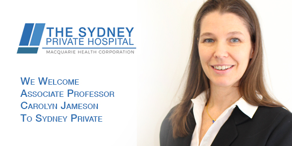 We Welcome Associate Professor Carolyn Jameson